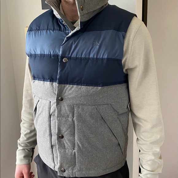 Original penguin brand padded gilet. - Picture 3 of 4